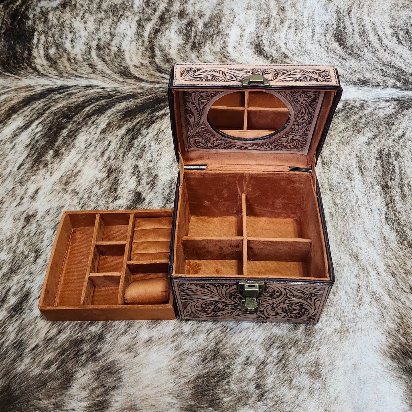 Tooled Jewelry Box