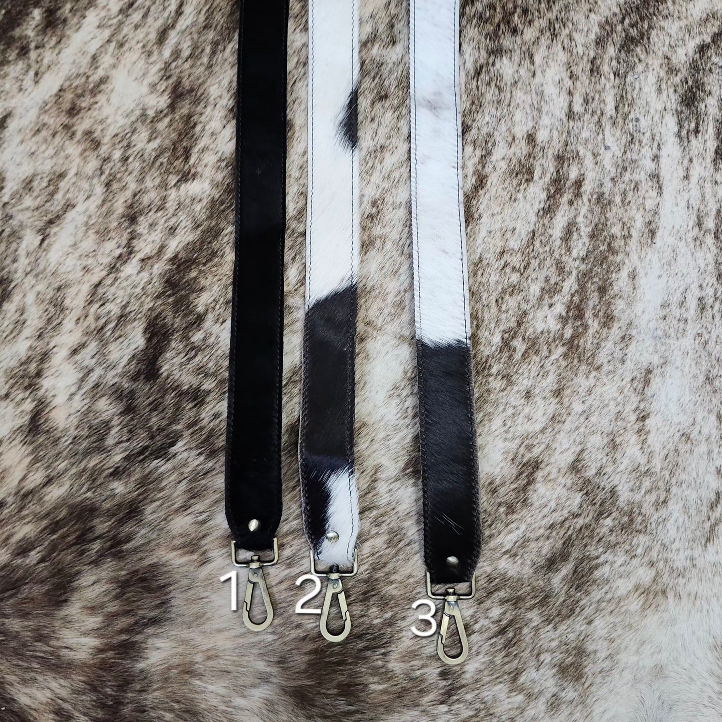 Cowhide Purse Straps