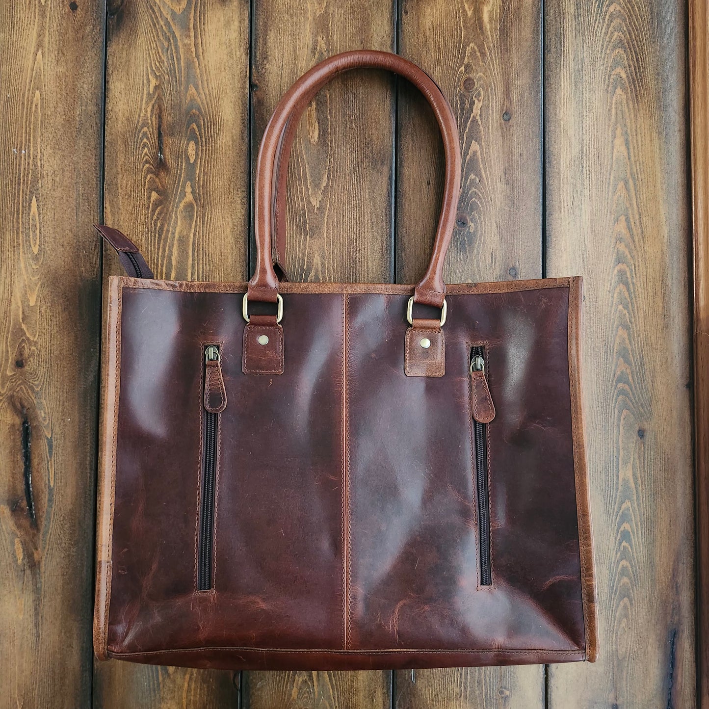 Leather Tote Bag