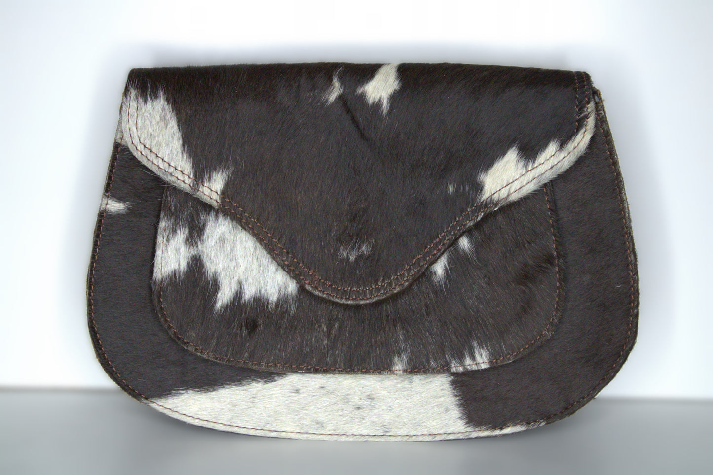 Crossbody Cowhide Pouch