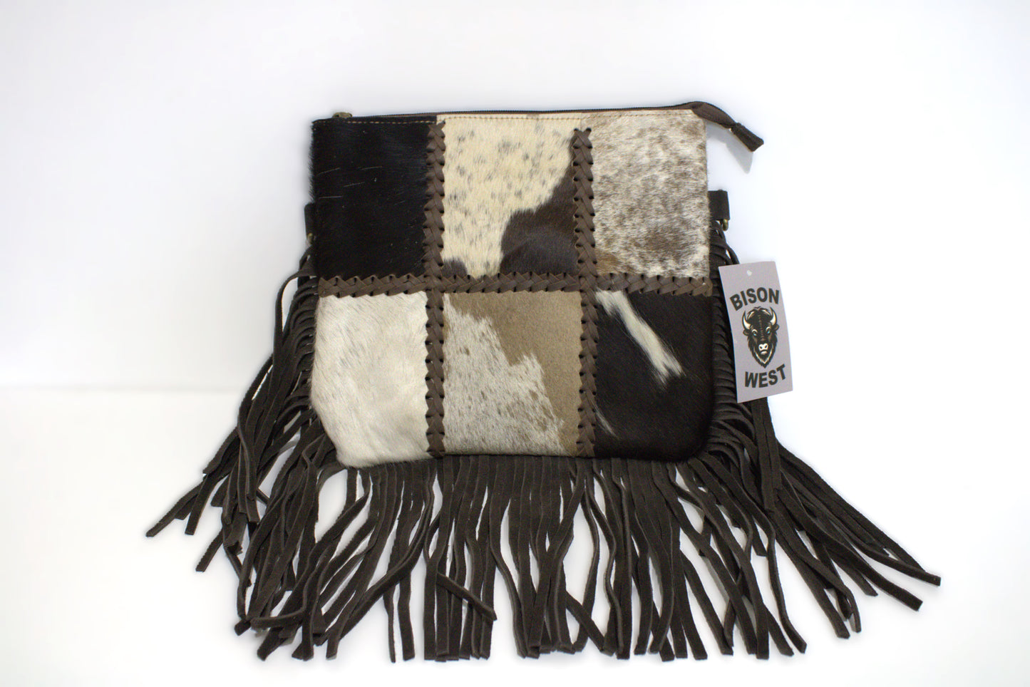 Crossbody Patchwork with Fringe