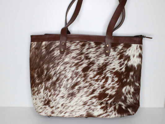 Cowhide Front Bag - Large