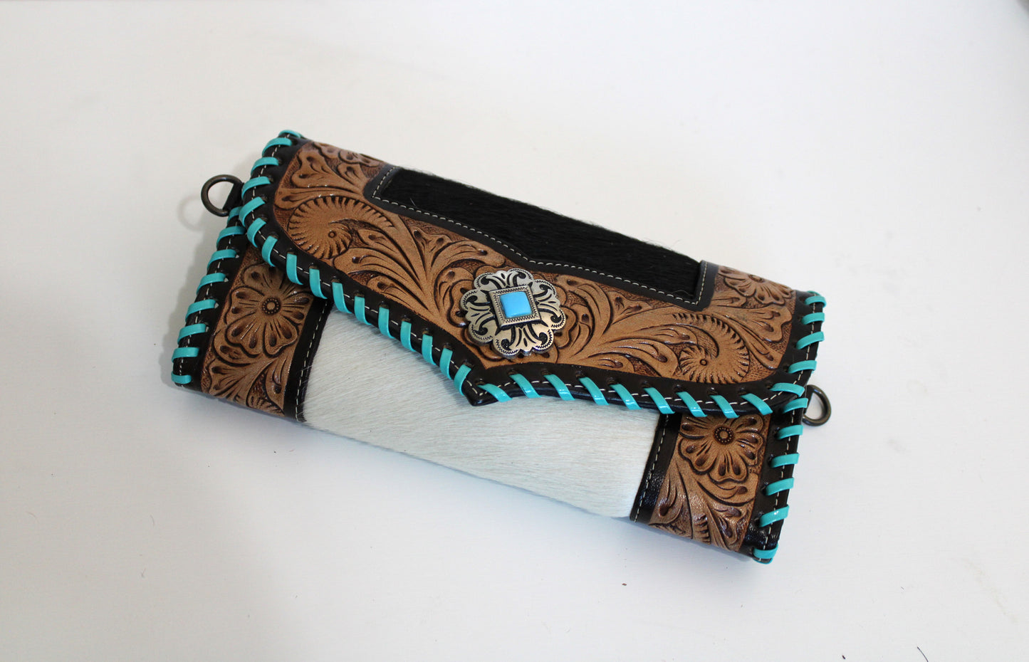 Cowhide Crossbody / Wallet style