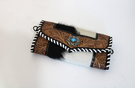 Cowhide Crossbody / Wallet style