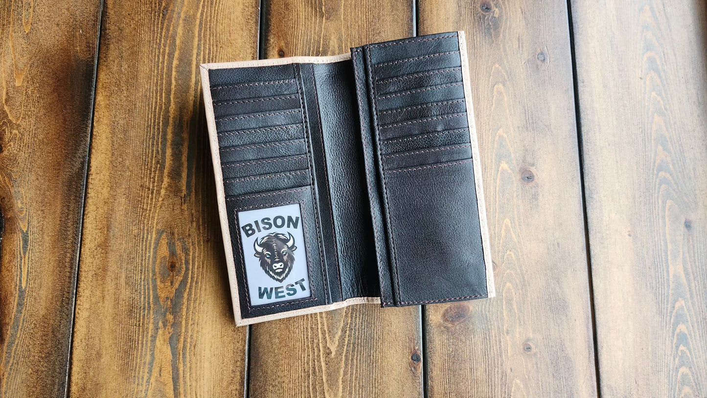 Cowboy Wallet - Tooled & Beaded