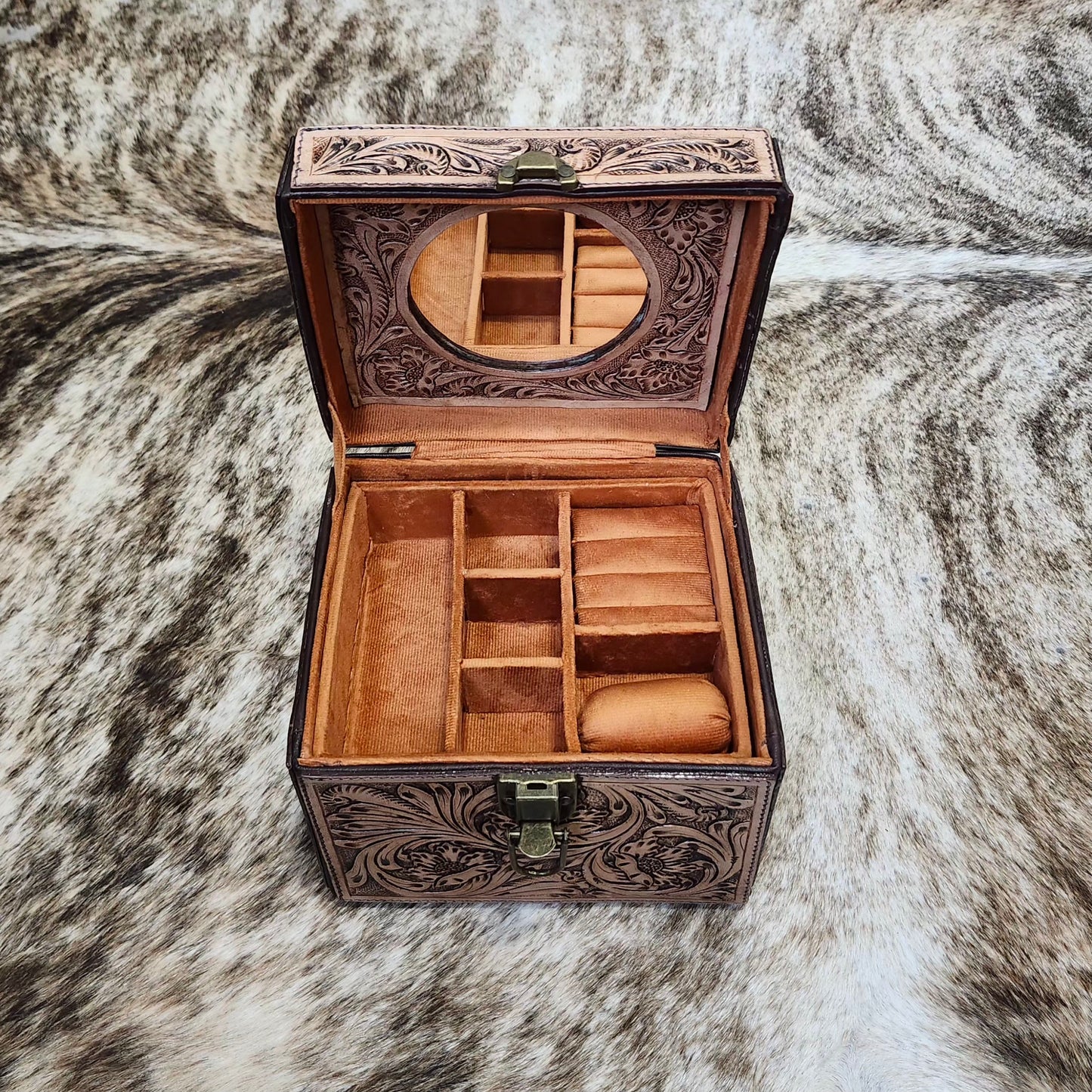 Tooled Jewelry Box