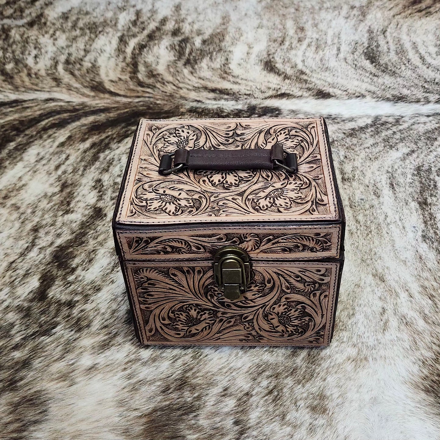Tooled Jewelry Box