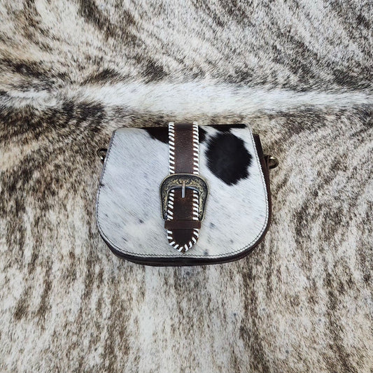 Hide & Buckle Purse - Small