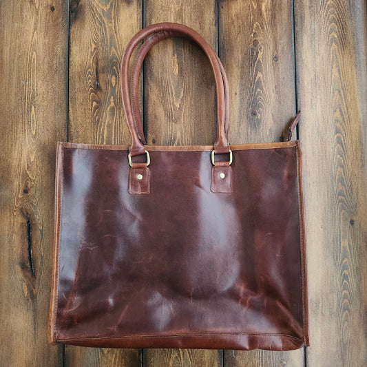 Leather Tote Bag